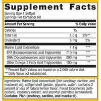Metagenics OmegaGenics EPA DHA 1000
